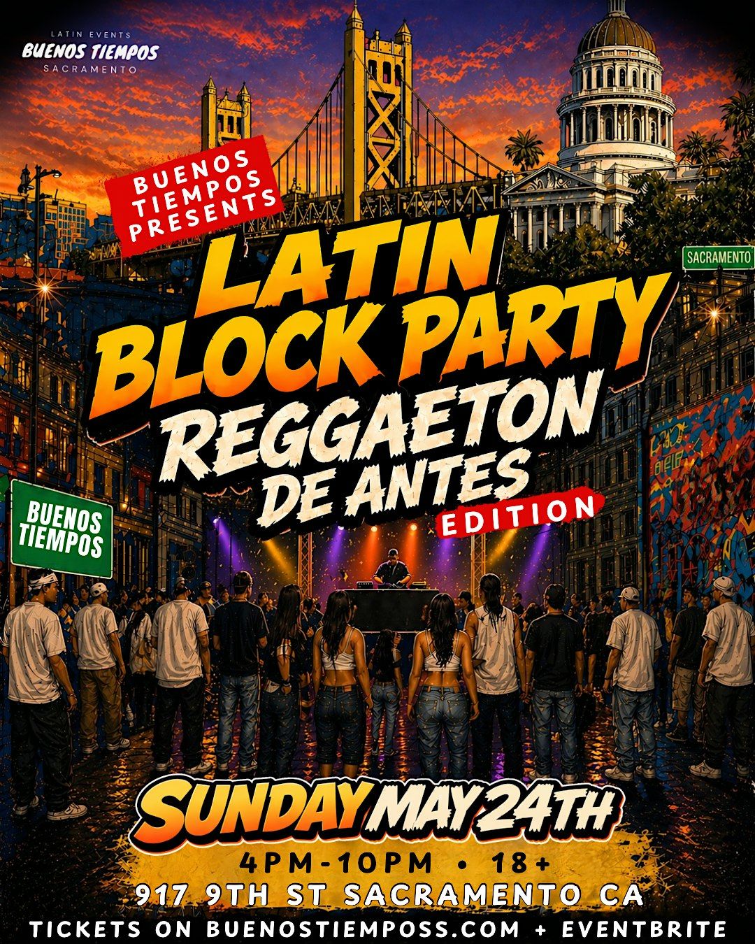 LATIN BLOCK PARTY-REGGAETON DE ANTES
