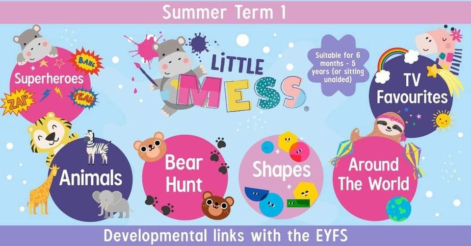 Messy Play - Franche - Summer Term 1 | Three Crowns & Sugar Loaf ...