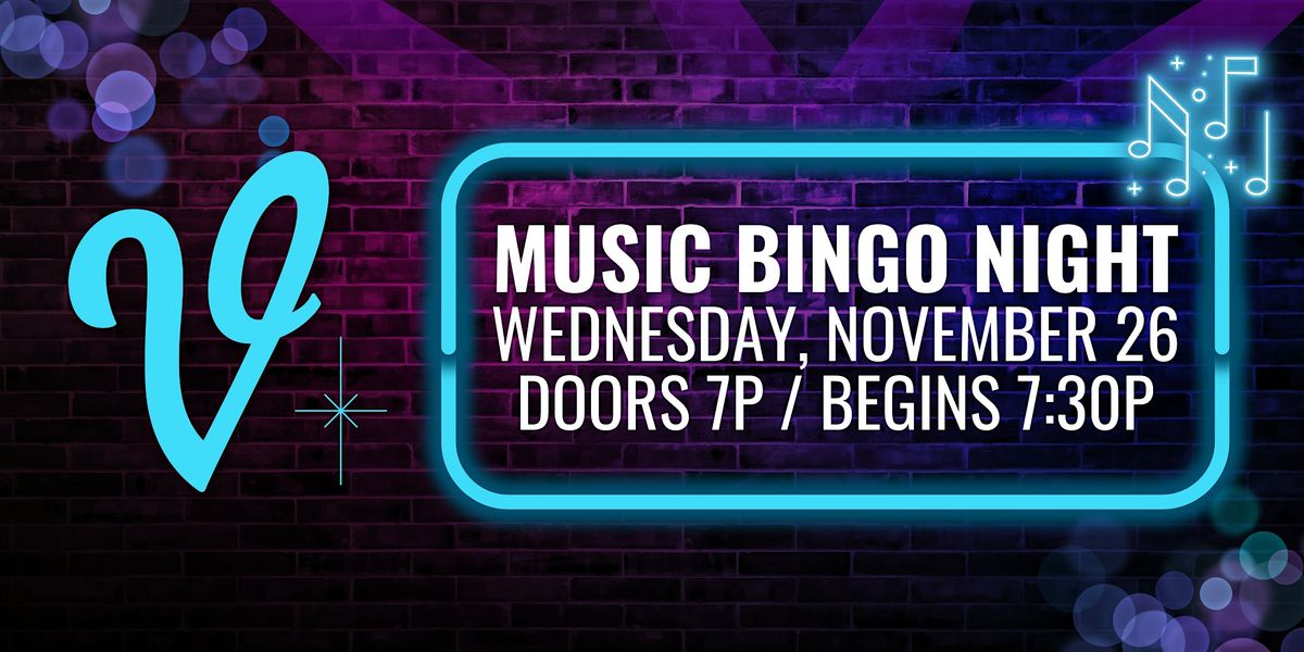 Music Bingo Night