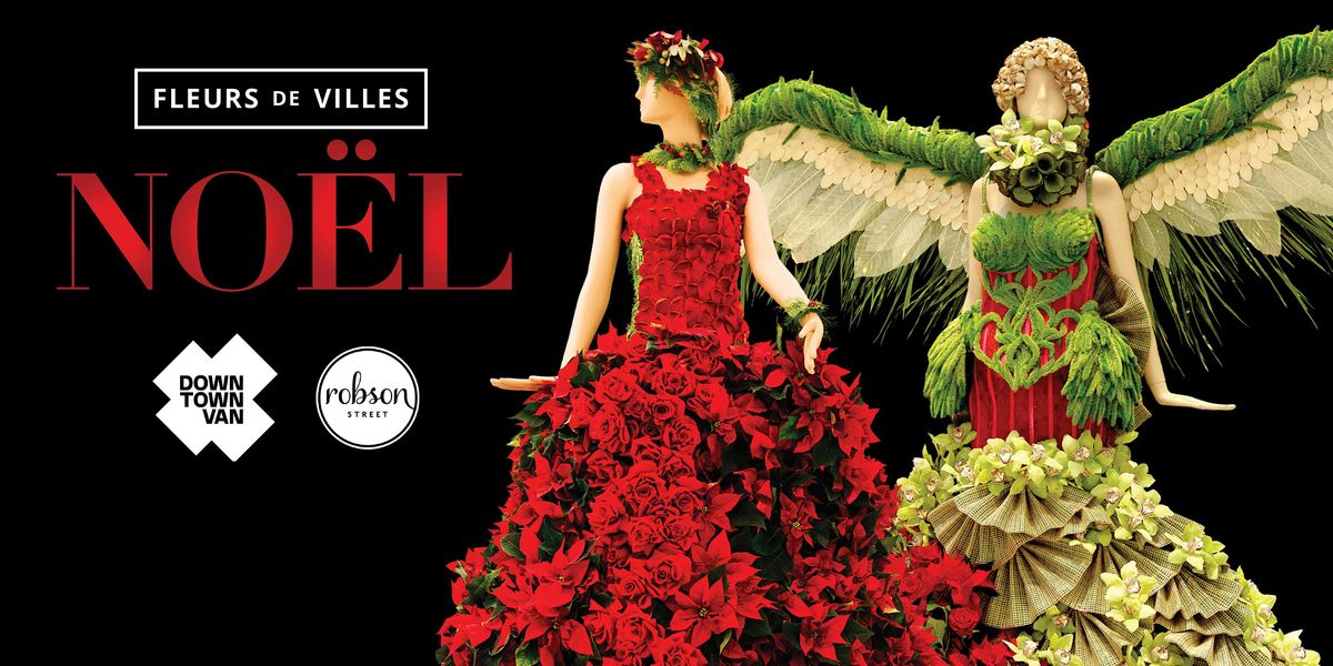 Fleurs de Villes NO\u00cbL Vancouver 2025
