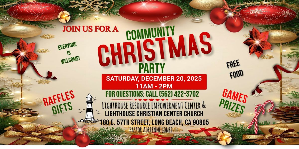 COMMUNITY CHRISTMAS PARTY
