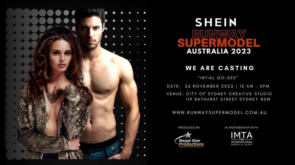 Casting Call SHEIN Runway Supermodel Australia 2023 119 Bathurst St