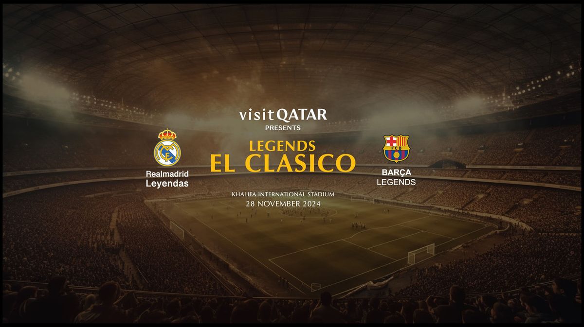 Leyendas Del Clasico: Barca Legends vs Real Madrid Leyendas at Sports ...