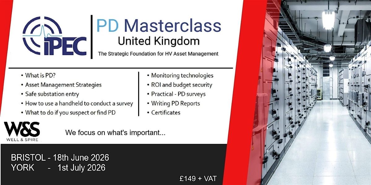 Partial Discharge Masterclass (YORK)