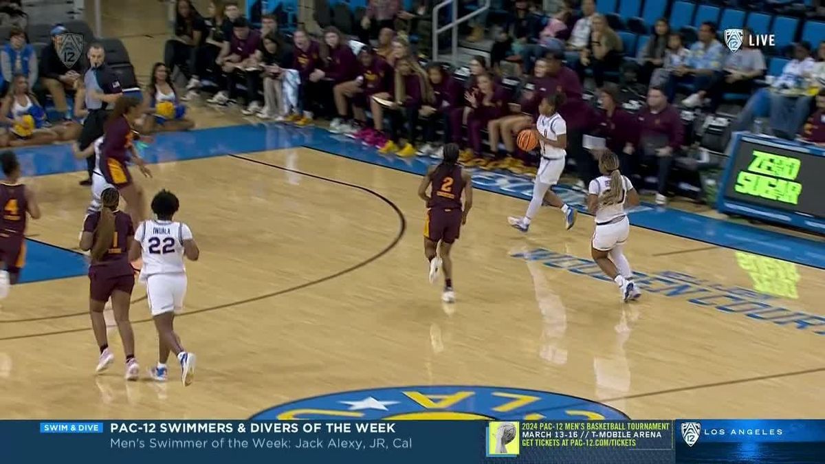 Arizona State Sun Devils at UCLA Bruins Mens Basketball at Pauley Pavilion - UCLA