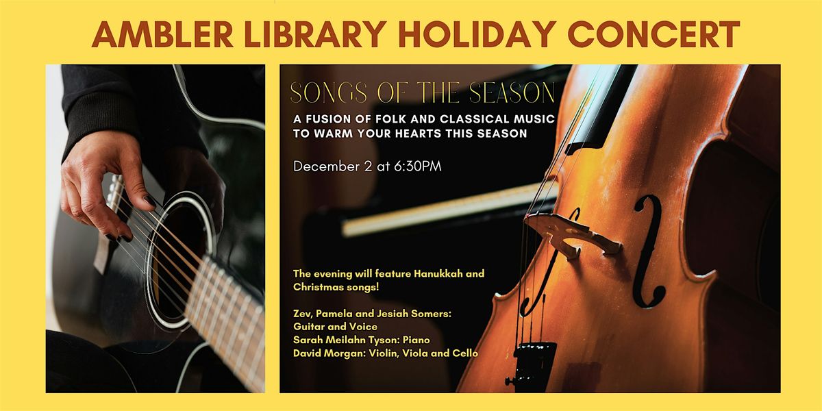 Ambler Library Holiday Concert