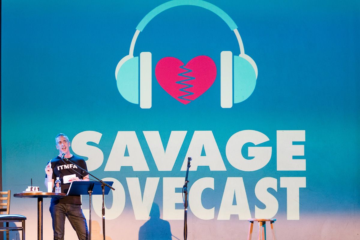 Dan Savage at Crest Theatre - Sacramento