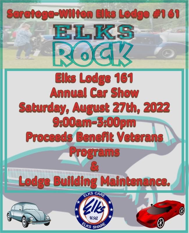 SaratogaWilton Elks Annual Car Show Saratoga Wilton Elks Lodge 161