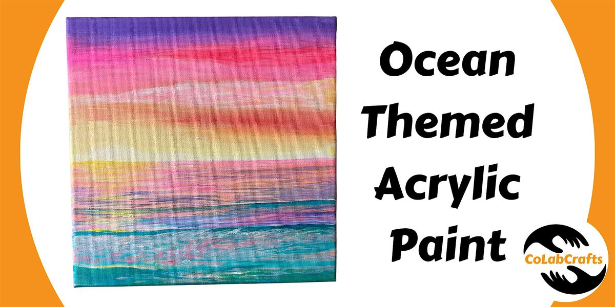 Sunset Acrylic Painting