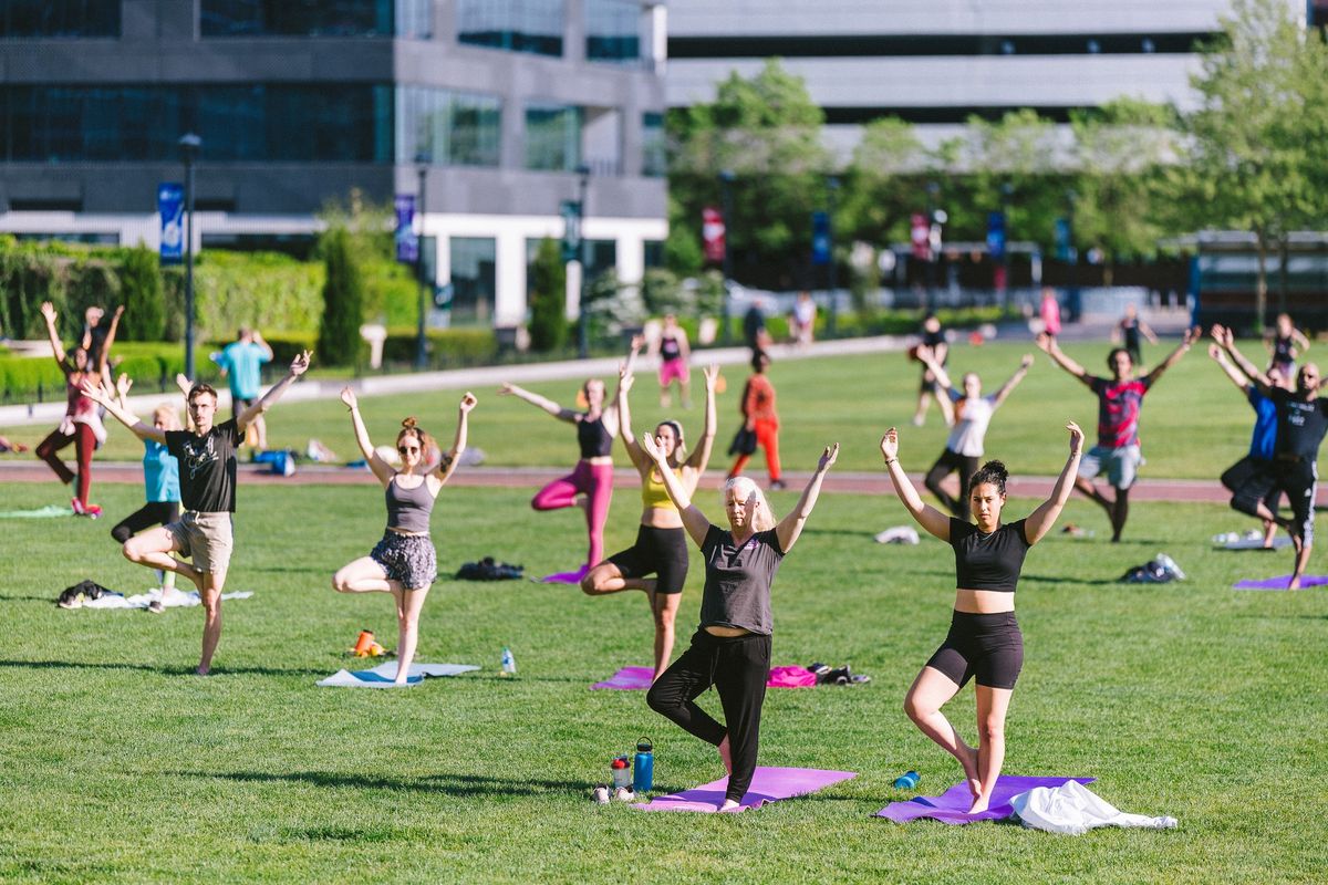 Free Yoga at Columbus Commons (Tuesday session) 160 S High St