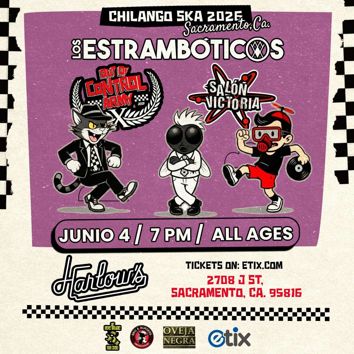 Los Estramboticos at Lowbrow Palace