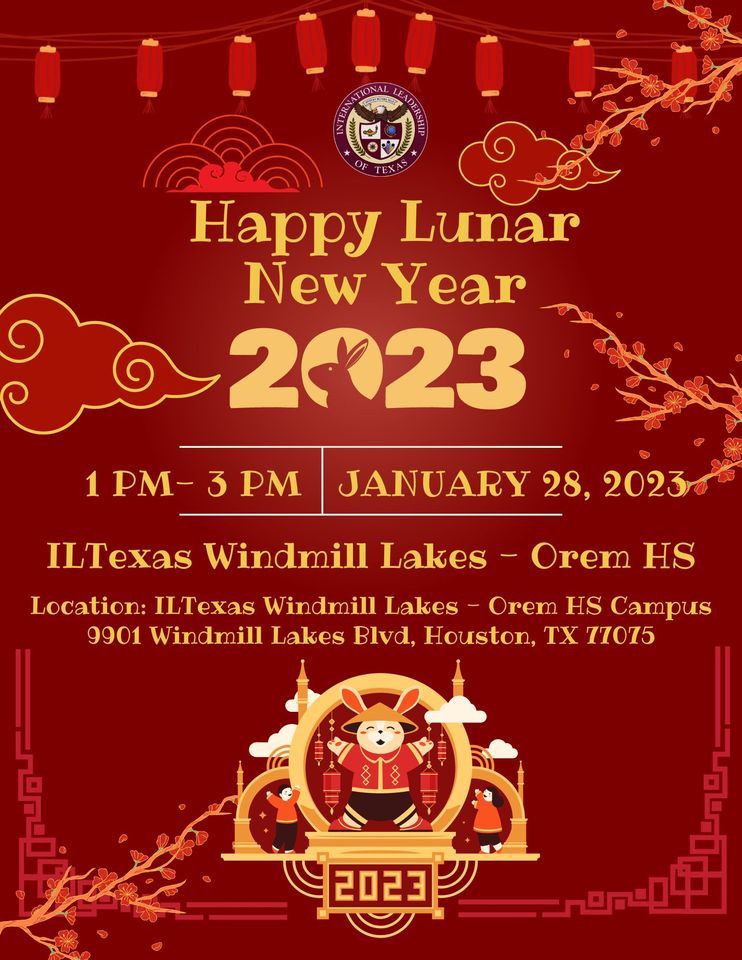ILTEXAS WLOHS LUNAR NEW YEAR 2023 You’re Invited! ILTexas Windmill