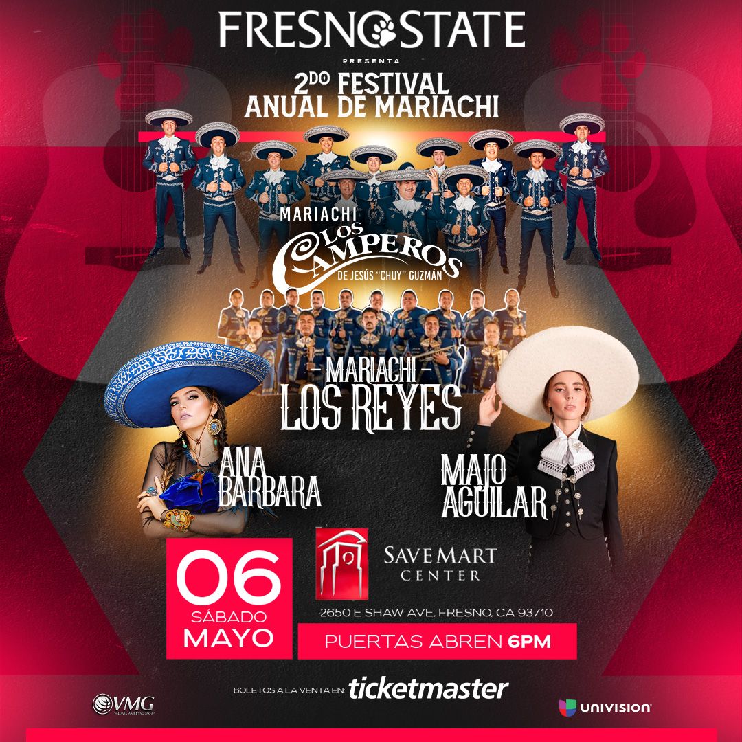 Fresno State Mariachi Festival Save Mart Center, Fresno, CA May 6, 2023