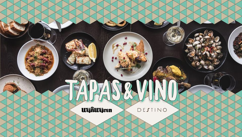 Wijnwijven x Destino: Tapas & Vino Proeverij