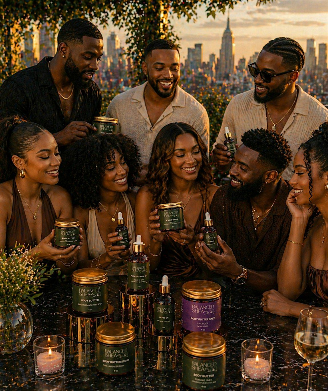 Balanced Shea Product Launch Party