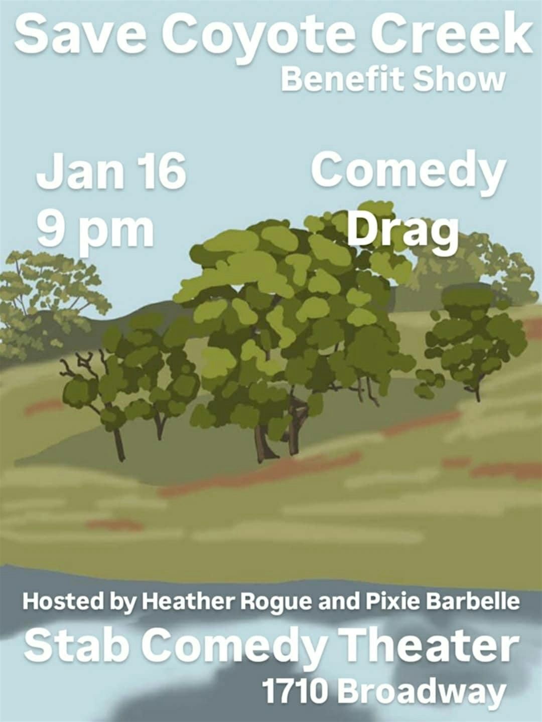 Save Coyote Creek Benefit Variety Show