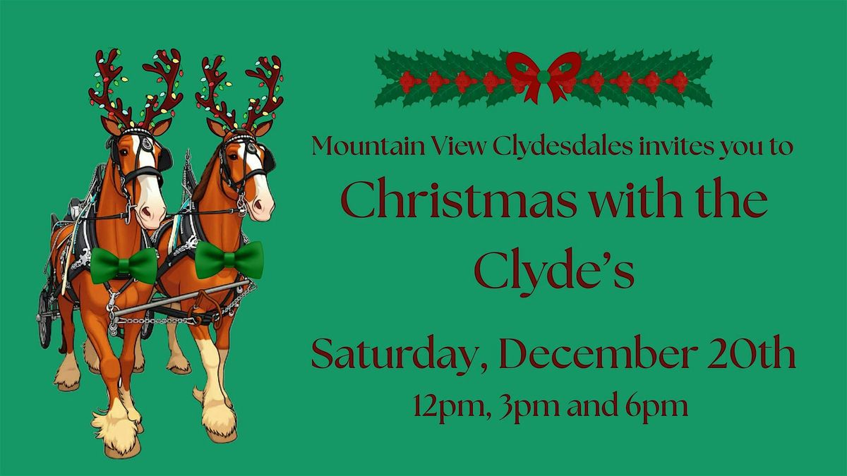 Christmas with the Clyde's!