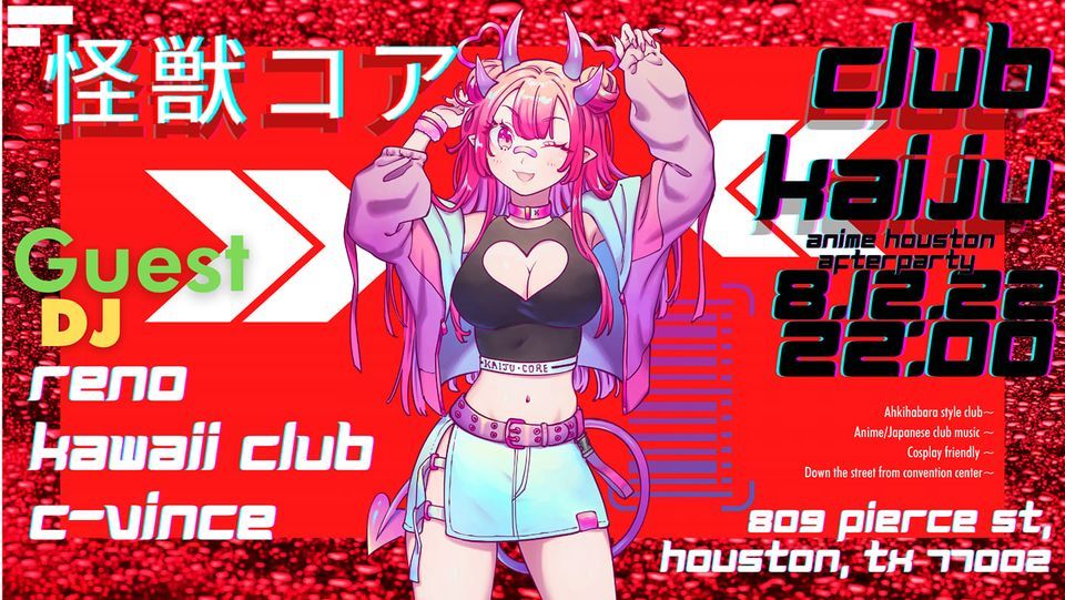 Club Kaiju! - Anime Houston Edition