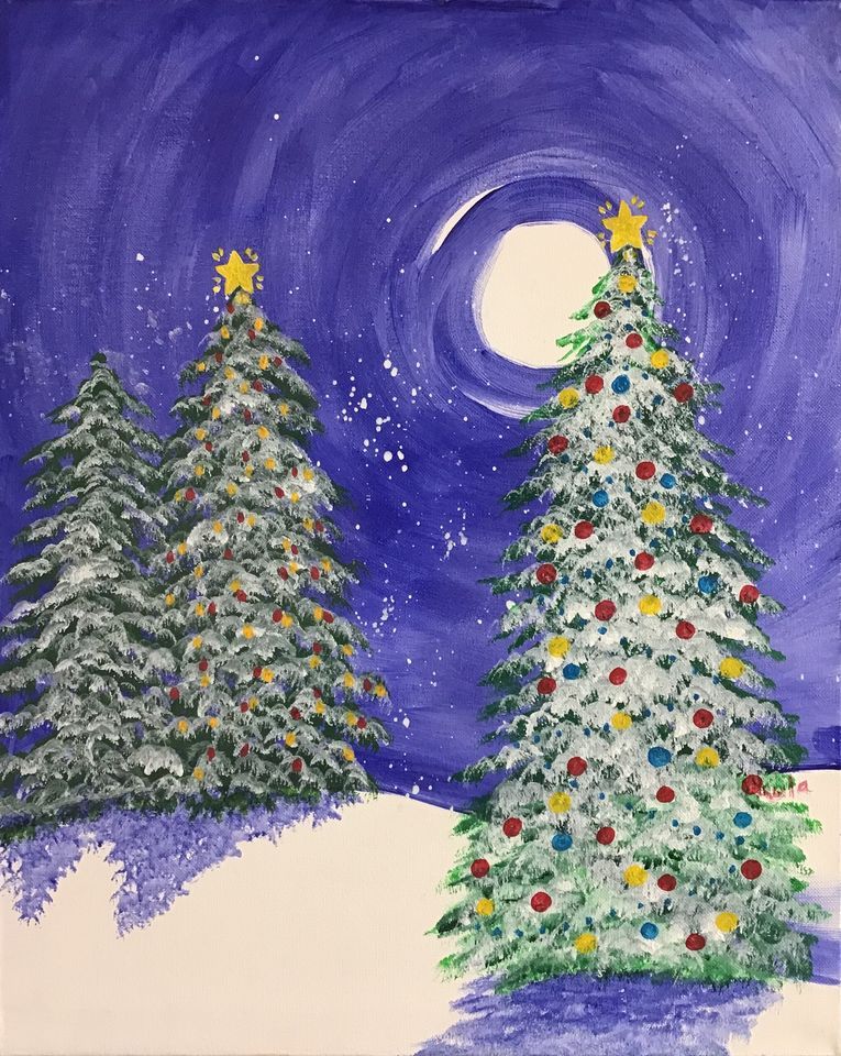 Saturday December 17th Sip and Paint Q's Southern Bistro, Silver City