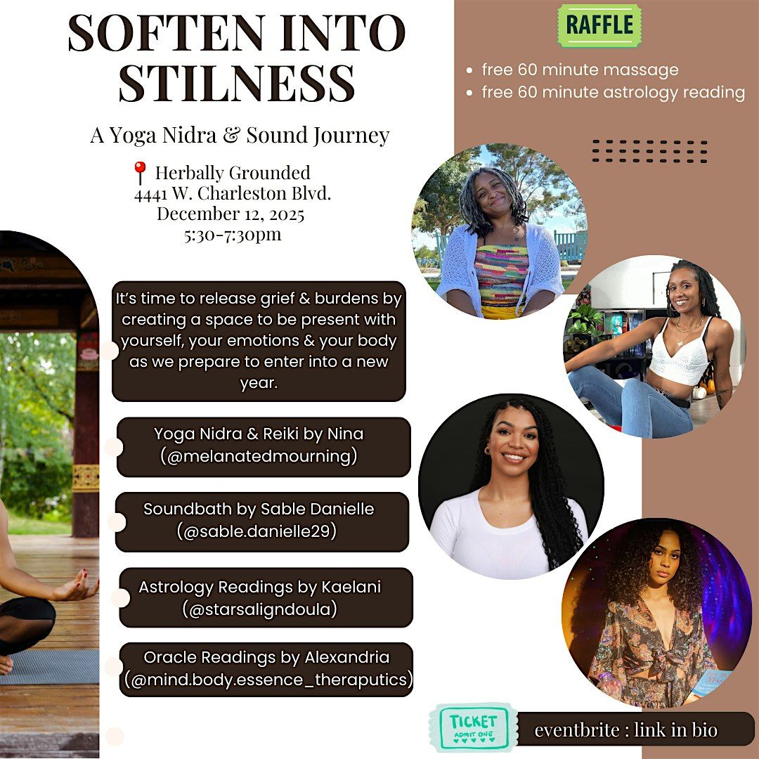 Soften into Stillness - Grief Release Soundbath & Nidra Yoga