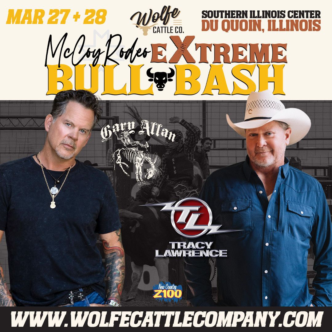 McCoy Rodeo Extreme Bull Bash: Gary Allan & Tracy Lawrence - 2 Day Pass