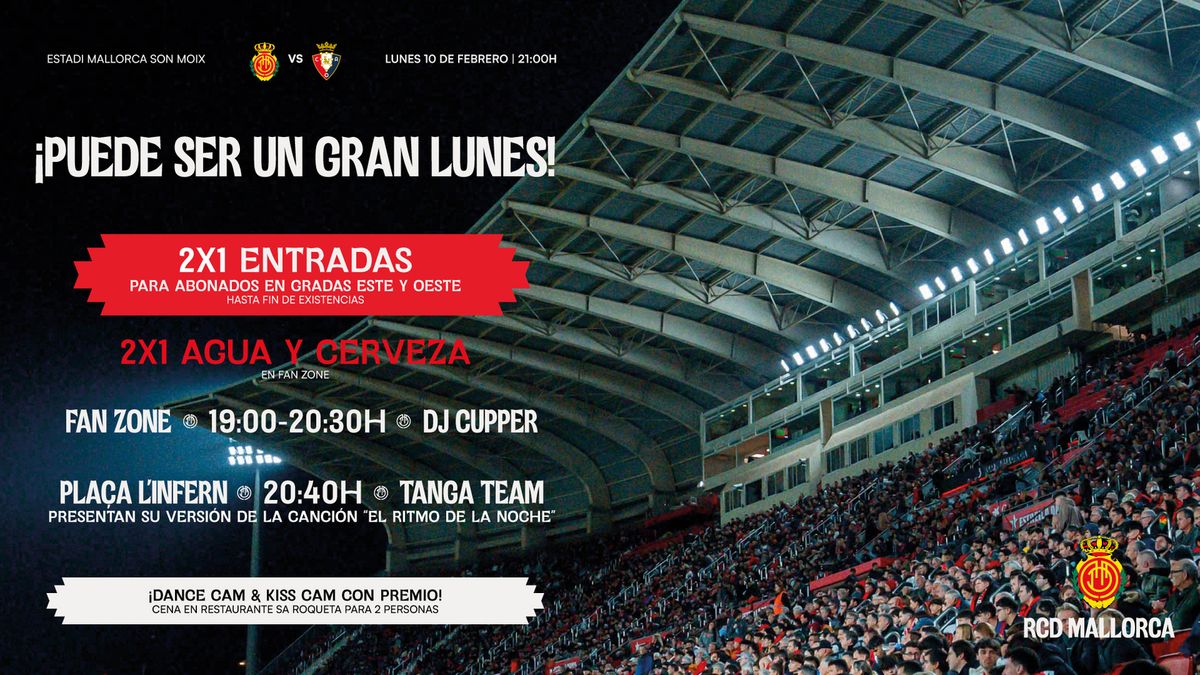 CA Osasuna vs RCD Mallorca at El Sadar Stadium