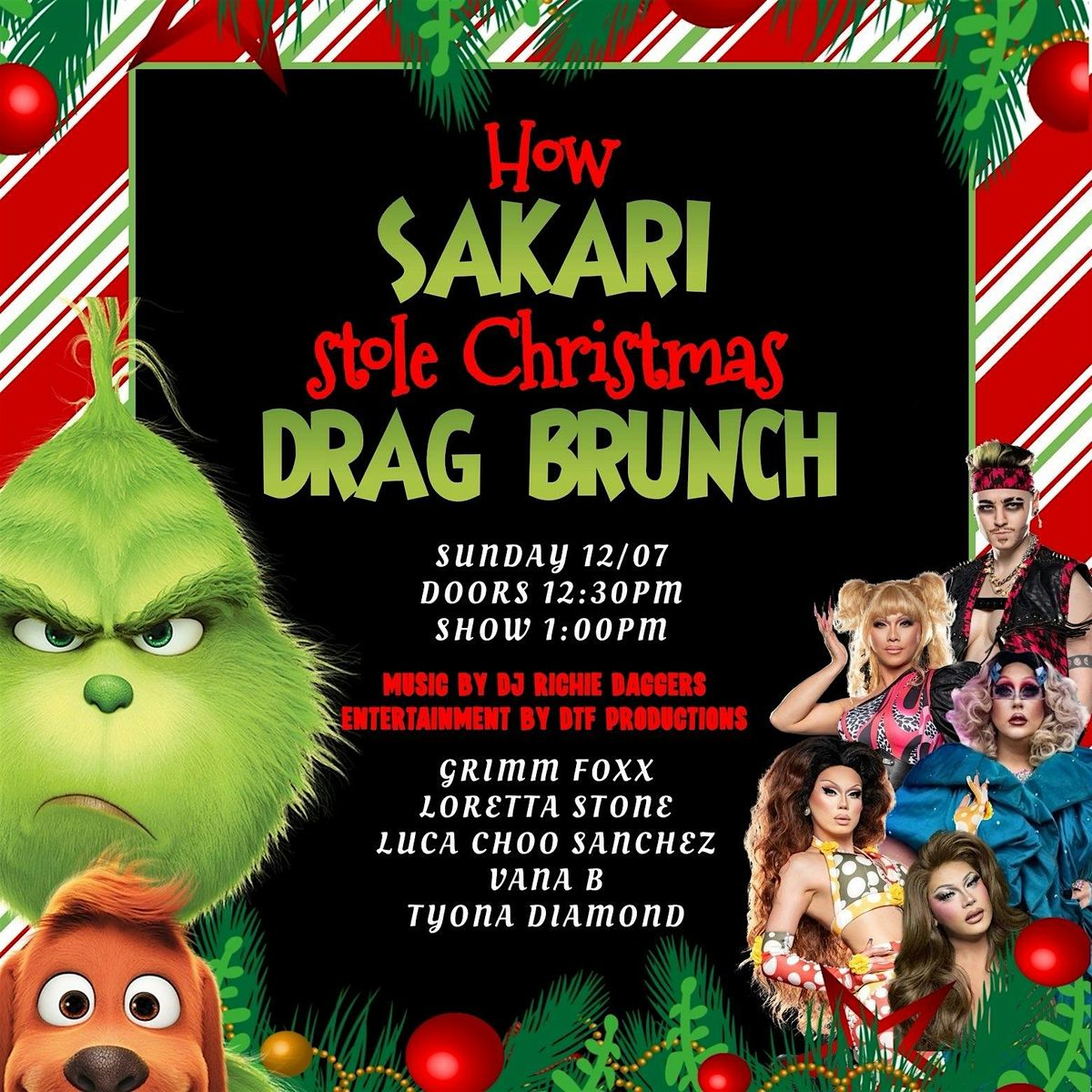 "How Sakari Stole Christmas" Drag Show