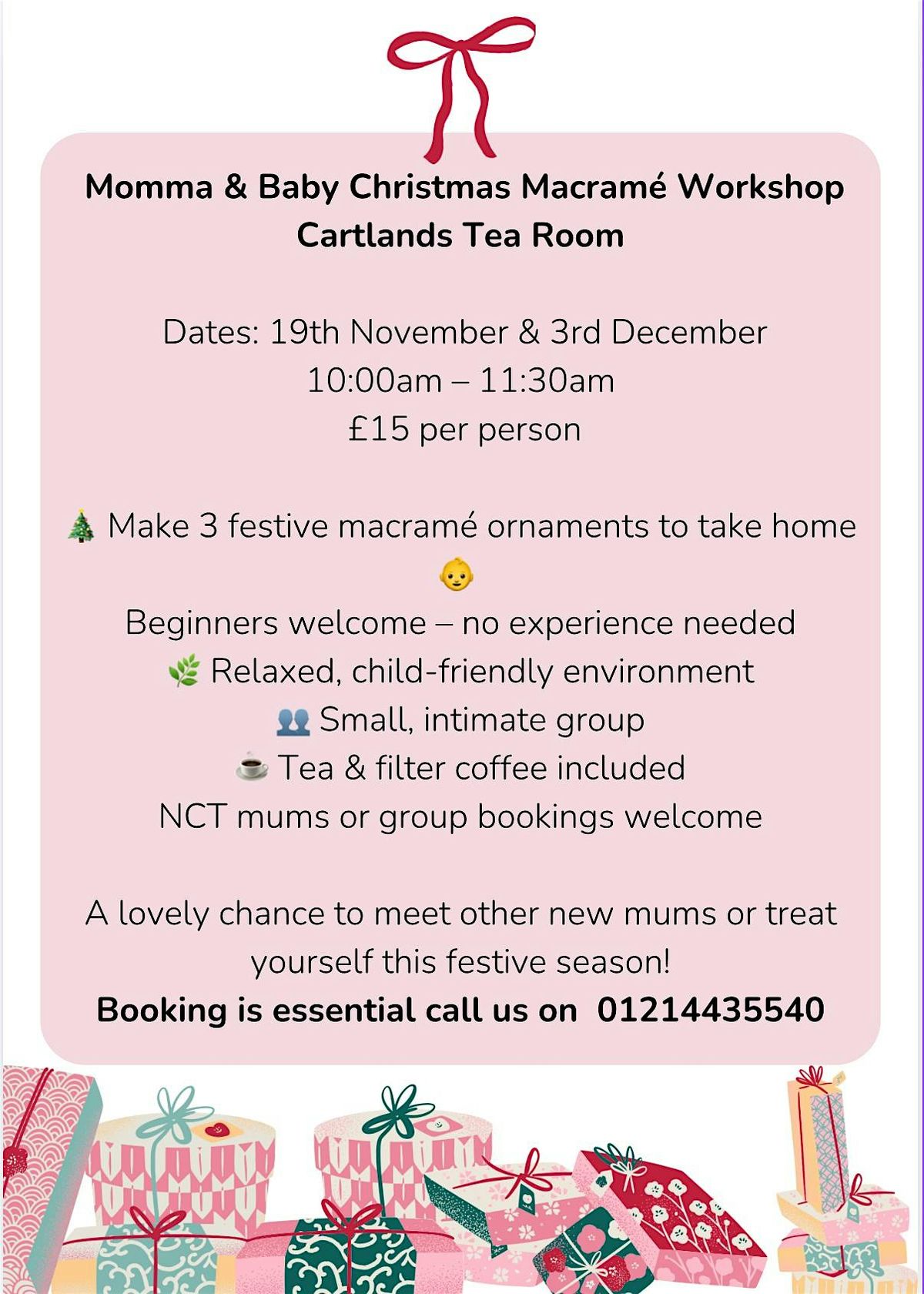 Momma and Baby Macram\u00e9