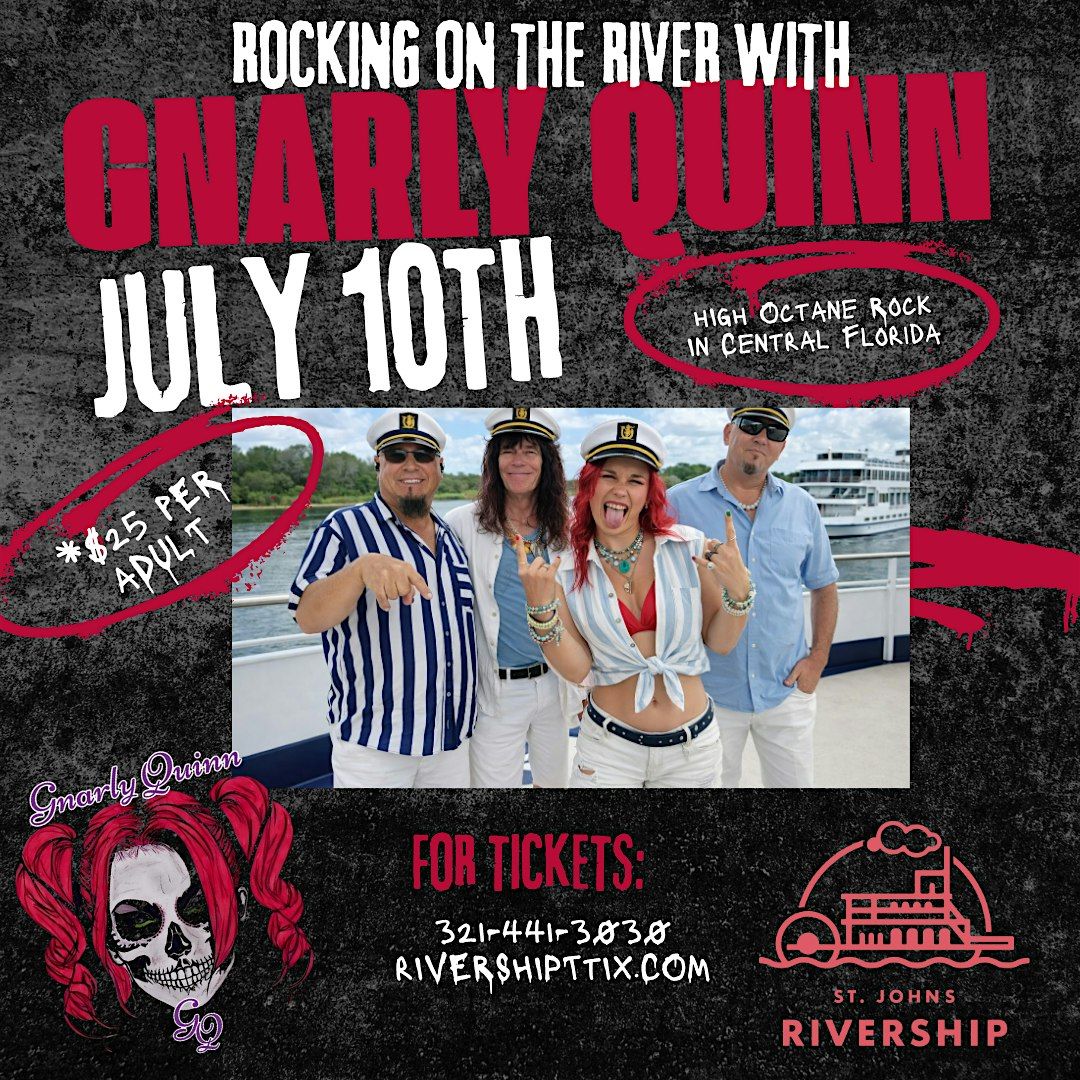 Rocking on the River - Gnarly Quinn Band's Debut Aboard the Barbara Lee