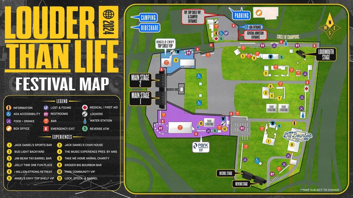 Parking Louder Than Life Festival (4 Day Pass)