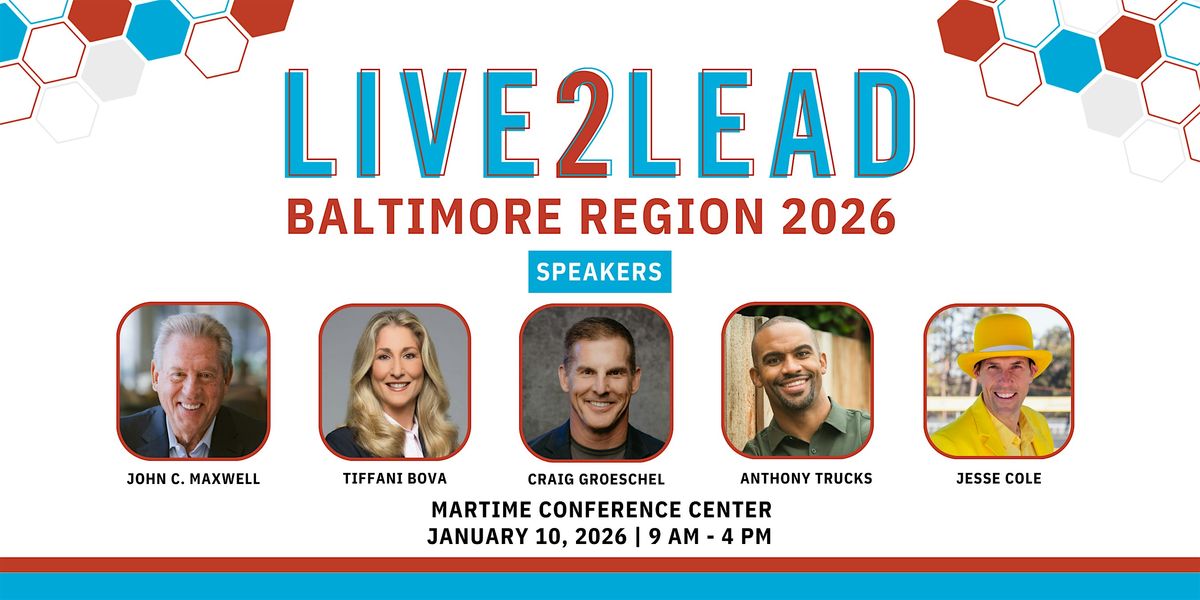 Live2Lead Baltimore Region 2026
