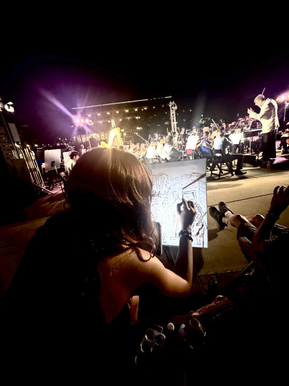 Folsom Lake Symphony - A Night For Romance at Harris Center - Stage One