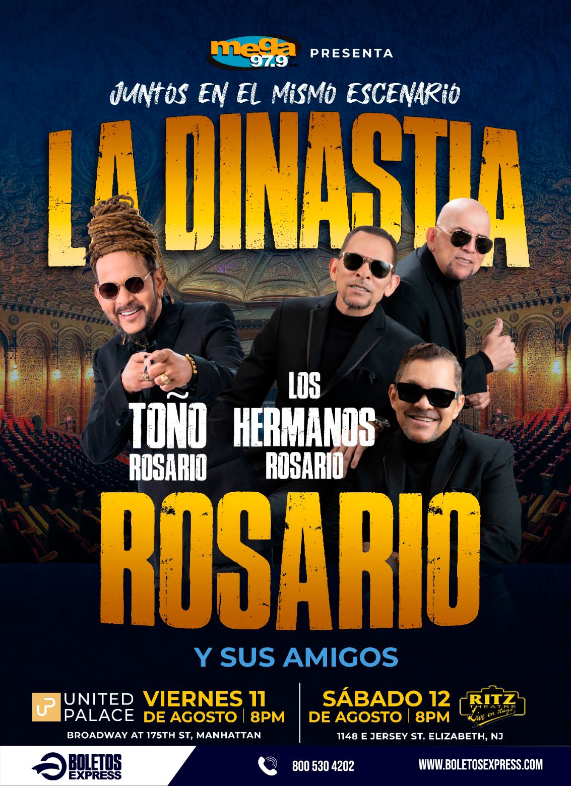Los Hermanos Rosario at House of Blues Orlando