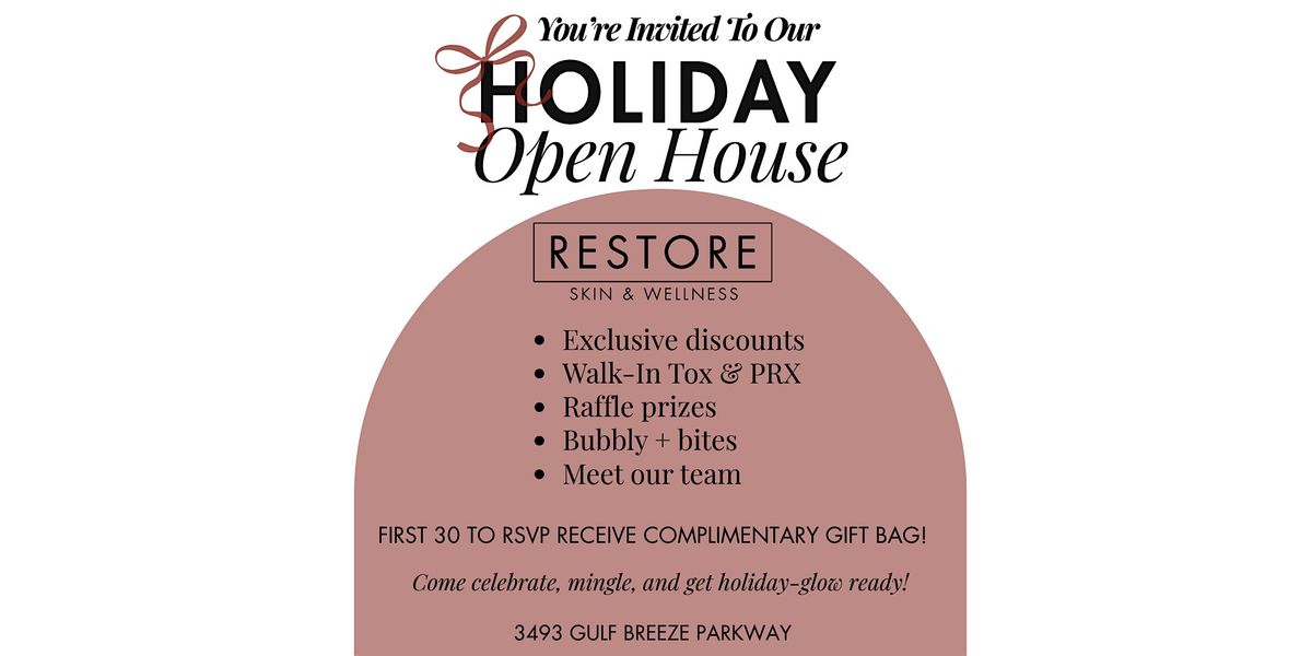 Restore Skin & Wellness Open House- Gulf Breeze