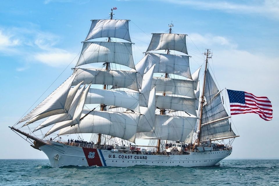FREE Tours on the USCG Cutter Eagle in Galveston! Pier 21, Galveston