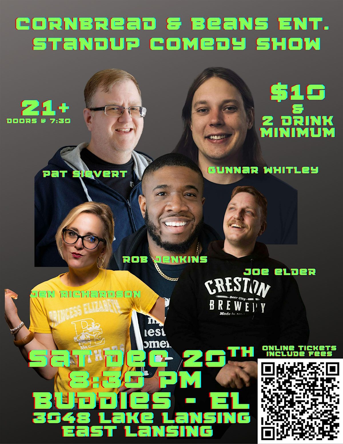 Comedy Showcase at Buddies