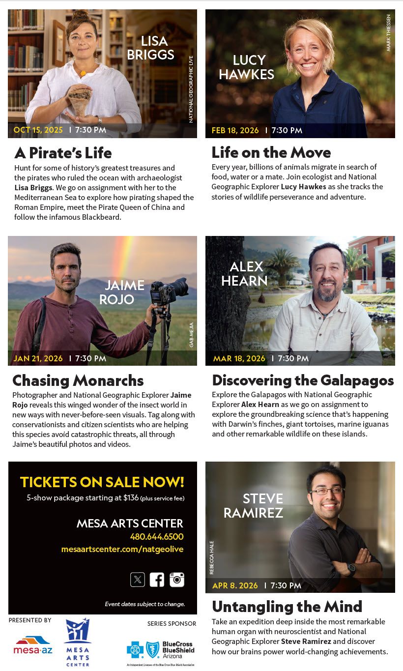 National Geographic Live - A Pirate's Life at The Broad Stage