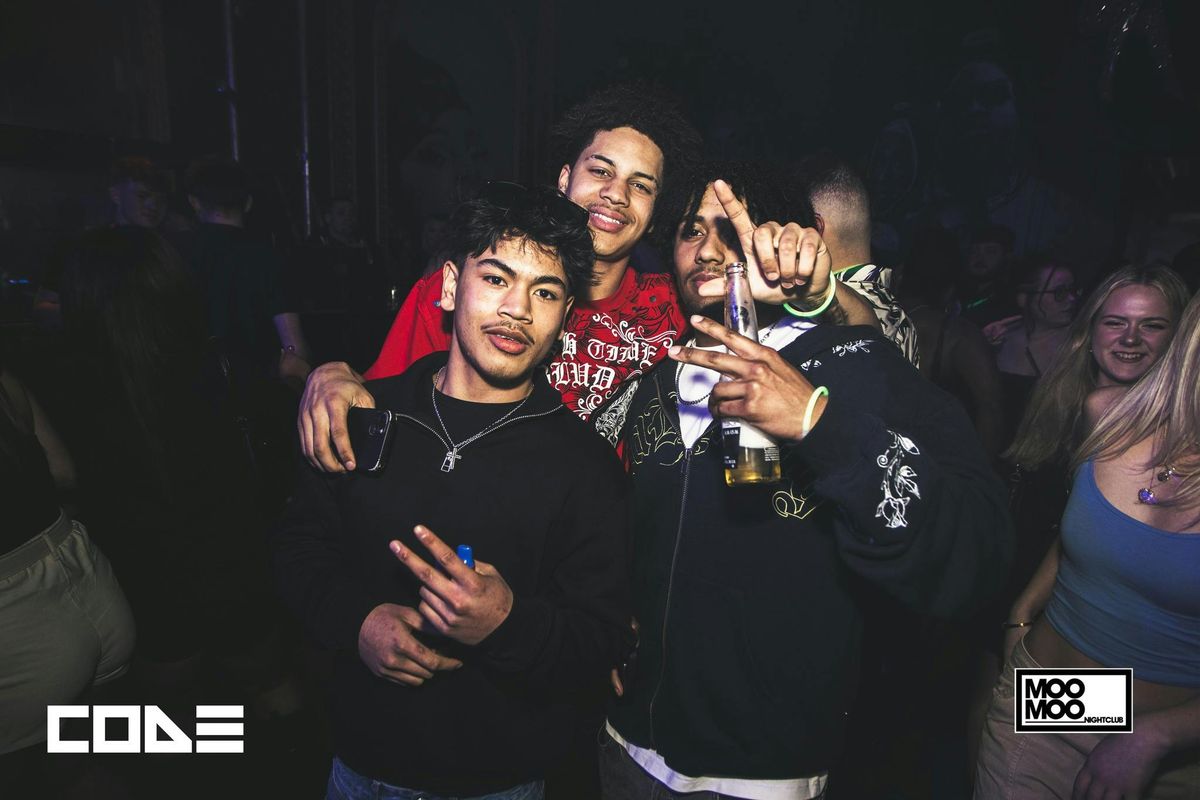 CODE Friday 23rd January At MooMoo!