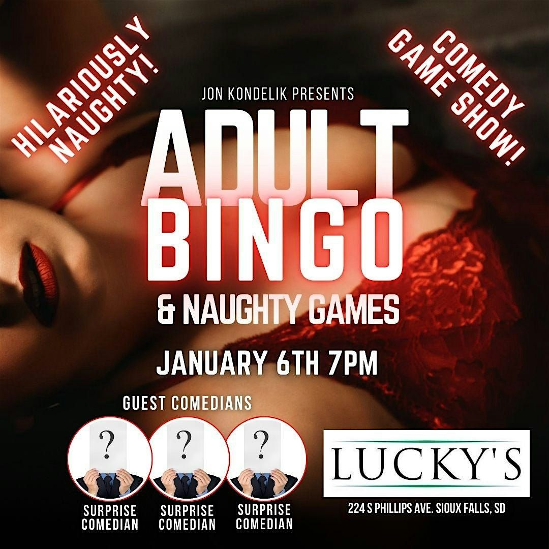 Adult Bingo & Naughty Games LIVE @ Luckys