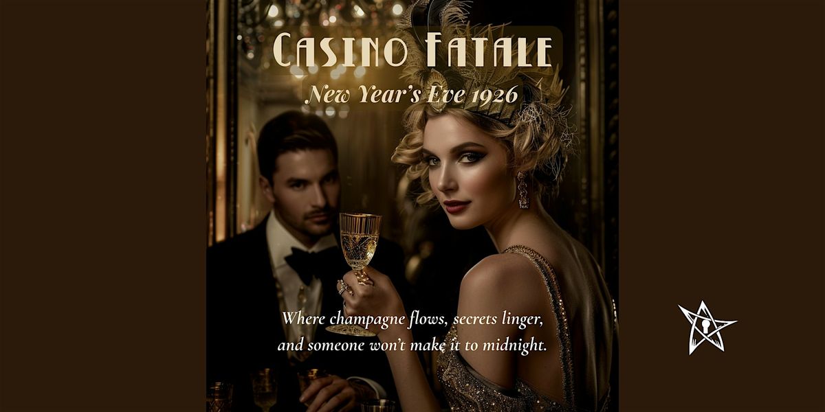 Casino Fatale: Ring in 2026 with a 1920s M**der Mystery Party