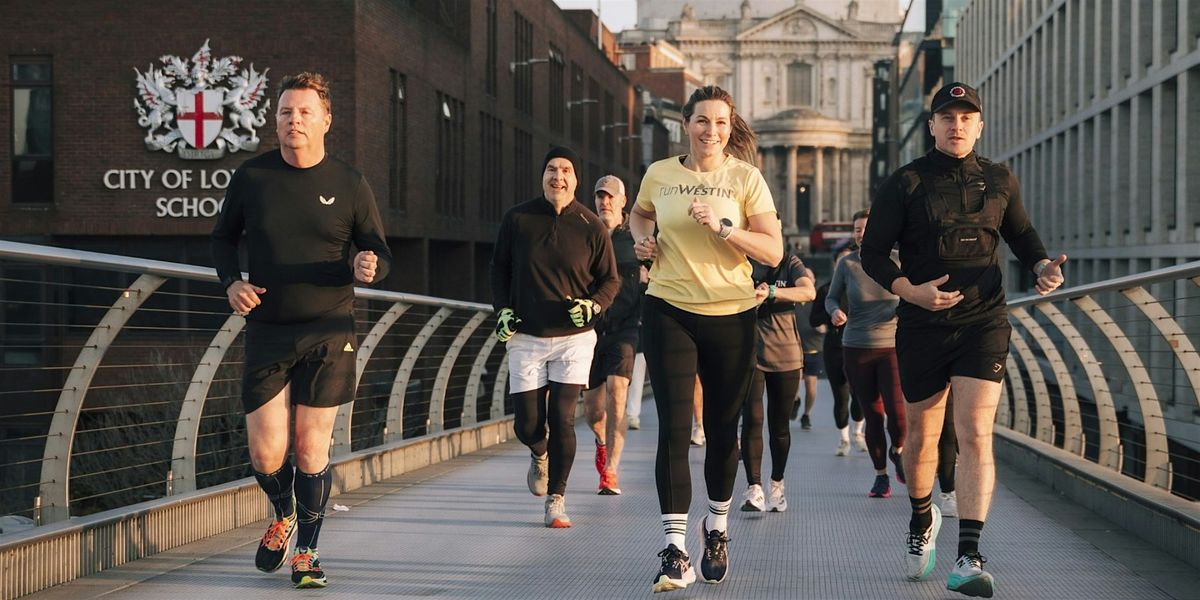 Global Running Day at The Westin London City w\/ The Runner Beans & Hyperice