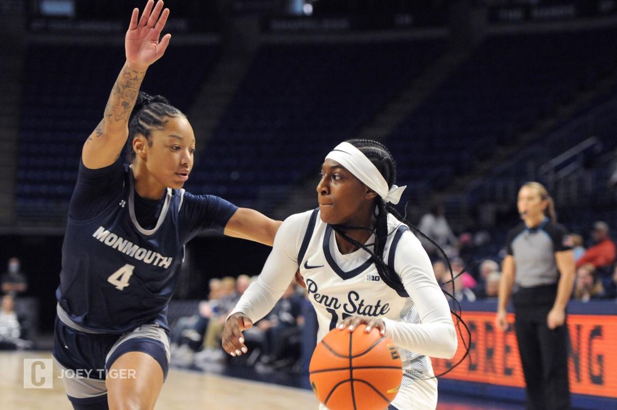 Parking Georgian Court Lions at Monmouth Hawks Womens Basketball