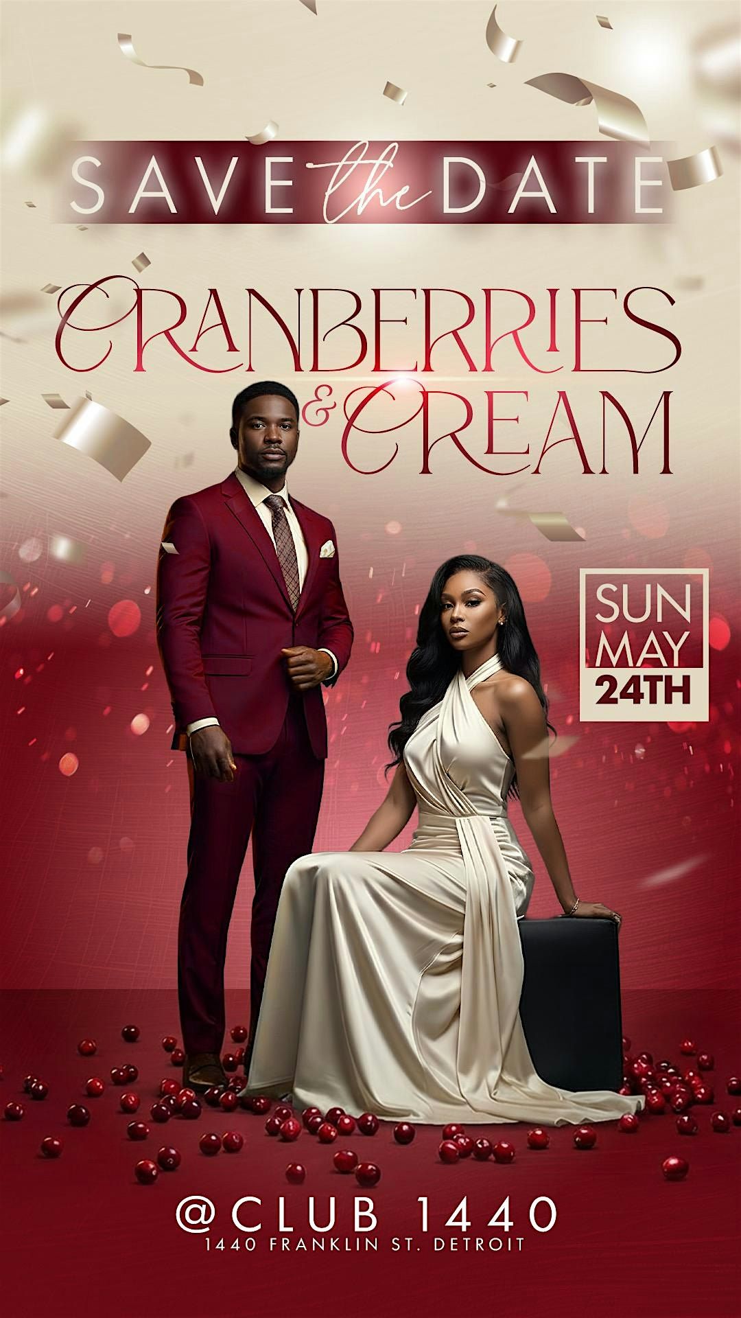 Cranberries and Cream