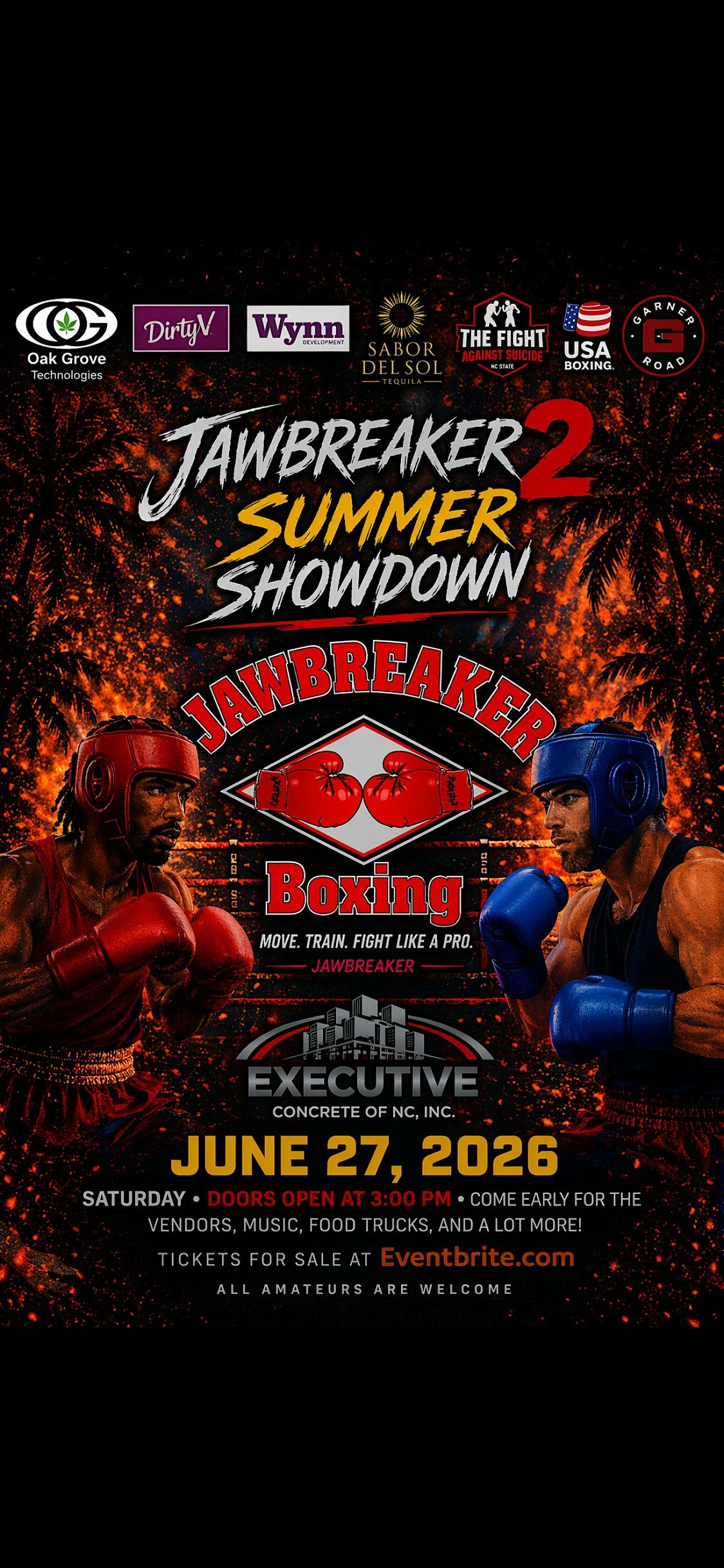 Summer Showdown at Jawbreaker Boxing