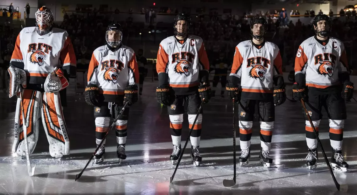 Rochester Institute of Technology Tigers at Colgate Raiders Mens Hockey