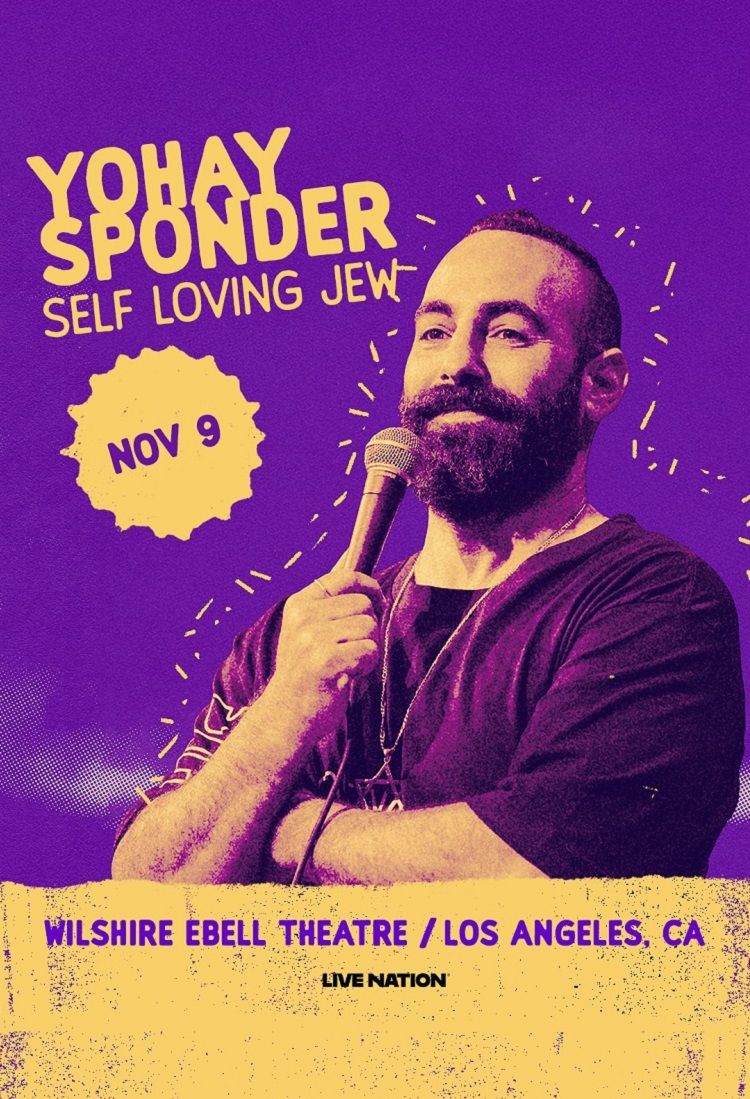 Yohay Sponder: Self Loving Jew at Palace of Fine Arts