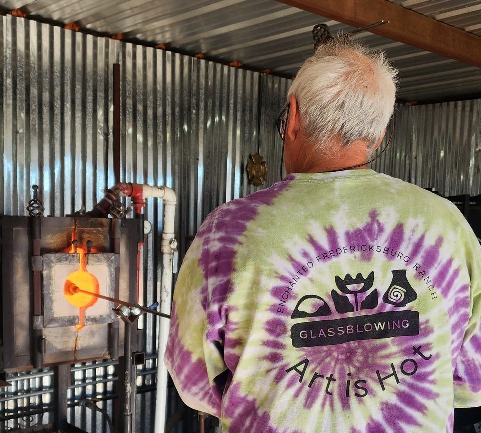 Free Glassblowing Demos 7991 Ranch Road 965, Fredericksburg, TX