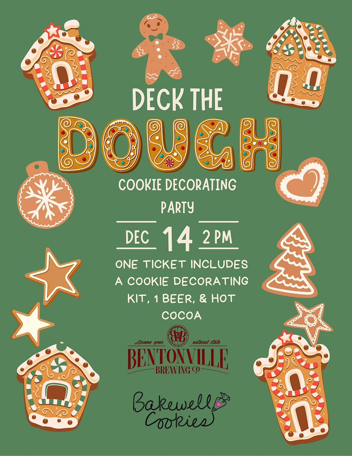 DECK THE DOUGH - Cookie Decorating Party