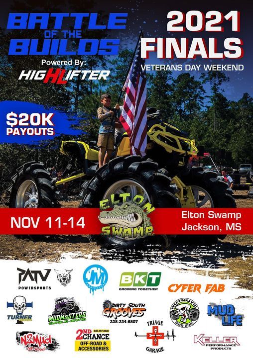 Battle of the Builds FINALS at Elton Swamp, MS