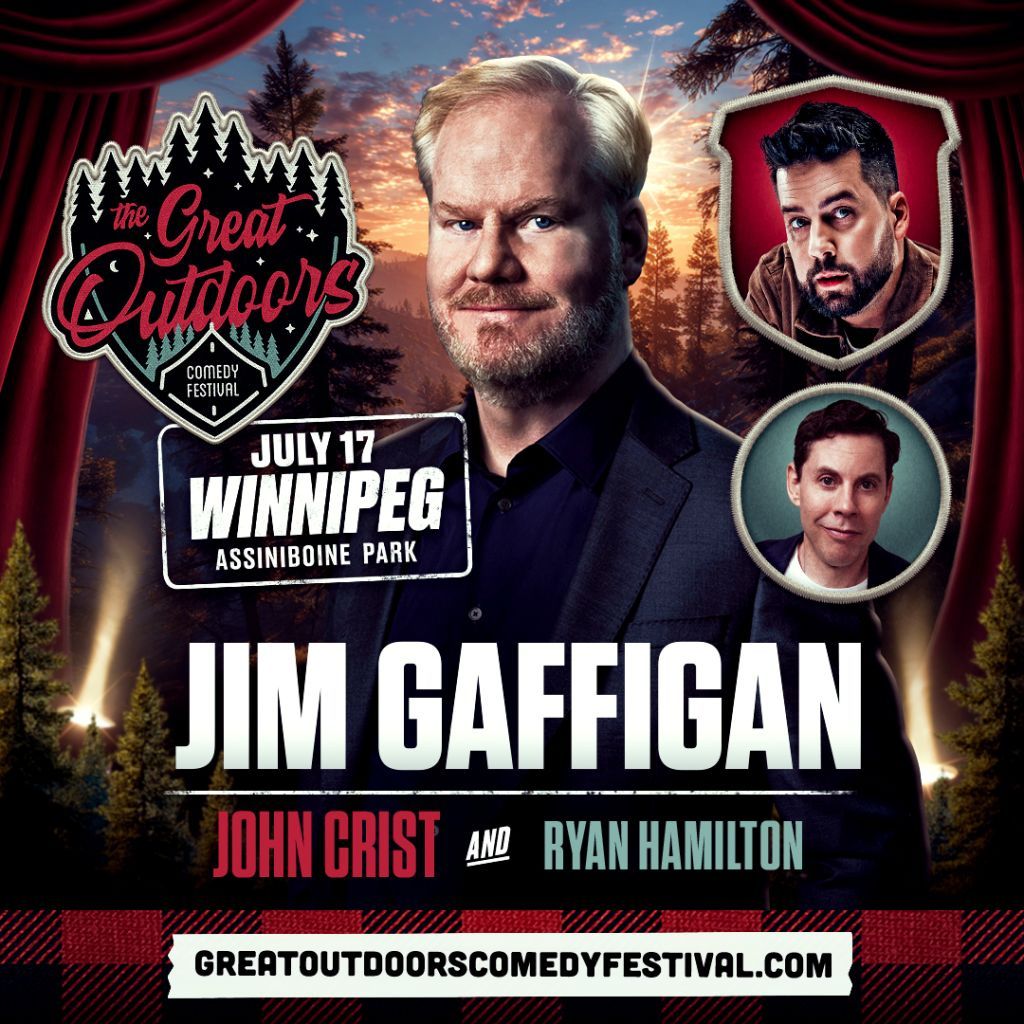 Great Outdoors Comedy Festival: Jim Gaffigan John Crist & Ryan Hamilton - Friday Evening